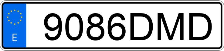 Numer rejestracyjny 9086DMD posiada CITROEN C4