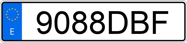 Numer rejestracyjny 9088DBF posiada MERCEDES E (211) Numer rejestracyjny 9088DBF posiada MERCEDES E (211)