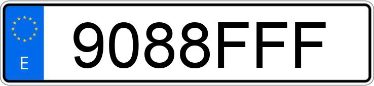 Numer rejestracyjny 9088FFF posiada BMW SERIE 3 Numer rejestracyjny 9088FFF posiada BMW SERIE 3