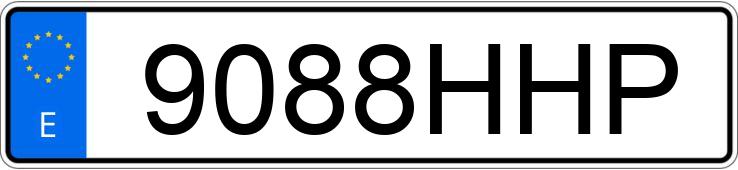 Numer rejestracyjny 9088HHP posiada SSANGYONG/KGM KORANDO