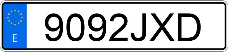 Numer rejestracyjny 9092JXD posiada MAZDA CX-5