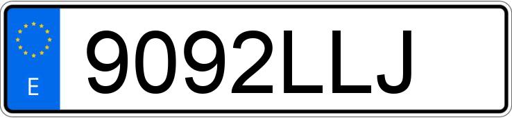 Numer rejestracyjny 9092LLJ posiada HONDA S-WING 125