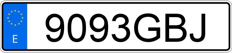 Numer rejestracyjny 9093GBJ posiada SUZUKI SWIFT Numer rejestracyjny 9093GBJ posiada SUZUKI SWIFT