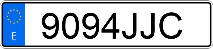 Numer rejestracyjny 9094JJC posiada VOLKSWAGEN GOLF SPORTSVAN