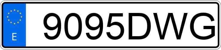 Numer rejestracyjny 9095DWG posiada RENAULT LAGUNA Numer rejestracyjny 9095DWG posiada RENAULT LAGUNA