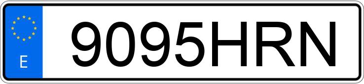 Numer rejestracyjny 9095HRN posiada CITROEN C4