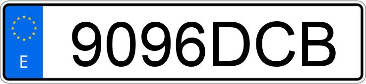 Numer rejestracyjny 9096DCB posiada BMW SERIE 5