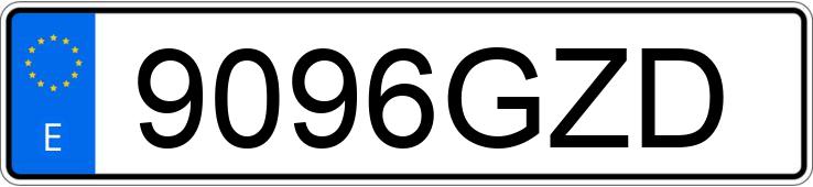 Numer rejestracyjny 9096GZD posiada CITROEN C3