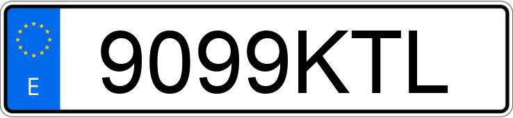 Numer rejestracyjny 9099KTL posiada MERCEDES CLA (117)