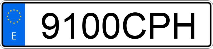 Numer rejestracyjny 9100CPH posiada CITROEN C5