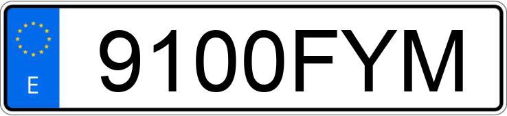 Numer rejestracyjny 9100FYM posiada HYUNDAI I30