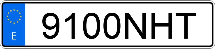 Numer rejestracyjny 9100NHT posiada MAZDA MAZDA6