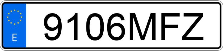 Numer rejestracyjny 9106MFZ posiada MAN TGX Numer rejestracyjny 9106MFZ posiada MAN TGX