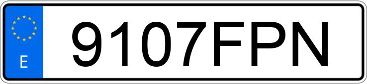 Numer rejestracyjny 9107FPN posiada SEAT LEON Numer rejestracyjny 9107FPN posiada SEAT LEON