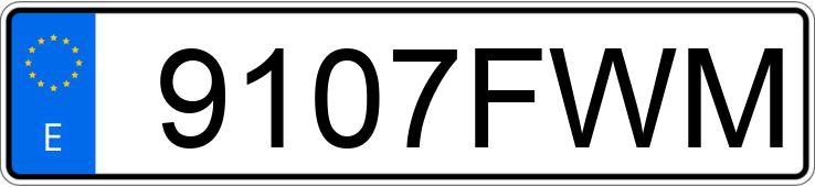 Numer rejestracyjny 9107FWM posiada CHEVROLET-GM MATIZ Numer rejestracyjny 9107FWM posiada CHEVROLET-GM MATIZ