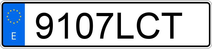 Numer rejestracyjny 9107LCT posiada VOLKSWAGEN PASSAT