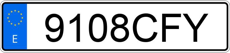 Numer rejestracyjny 9108CFY posiada MAN M 2000