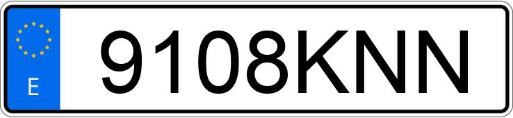 Numer rejestracyjny 9108KNN posiada FIAT 500 Numer rejestracyjny 9108KNN posiada FIAT 500