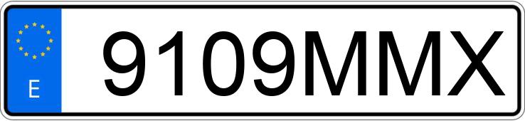 Numer rejestracyjny 9109MMX posiada MITSUBISHI SERIE 30 Numer rejestracyjny 9109MMX posiada MITSUBISHI SERIE 30