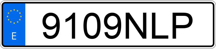 Numer rejestracyjny 9109NLP posiada AUDI A1 SPORTBACK