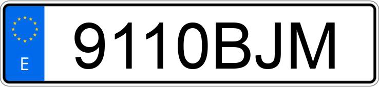 Numer rejestracyjny 9110BJM posiada VOLKSWAGEN GOLF Numer rejestracyjny 9110BJM posiada VOLKSWAGEN GOLF