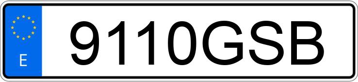 Numer rejestracyjny 9110GSB posiada VOLVO XC60