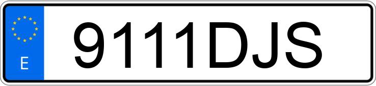 Numer rejestracyjny 9111DJS posiada CITROEN C5 2.0I SX
