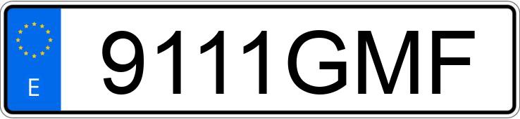 Numer rejestracyjny 9111GMF posiada CITROEN C4 GRAND PICASSO