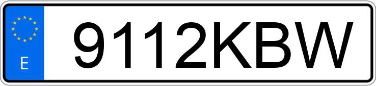 Numer rejestracyjny 9112KBW posiada AUDI A7 SPORTBACK