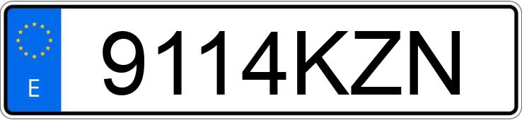 Numer rejestracyjny 9114KZN posiada DACIA DUSTER