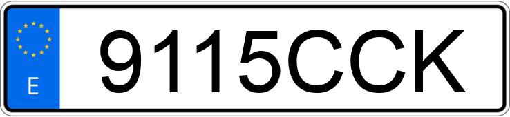 Numer rejestracyjny 9115CCK posiada KTM EXC 450 Numer rejestracyjny 9115CCK posiada KTM EXC 450