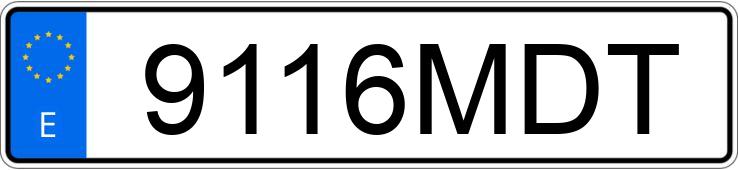 Numer rejestracyjny 9116MDT posiada VOLKSWAGEN T-ROC