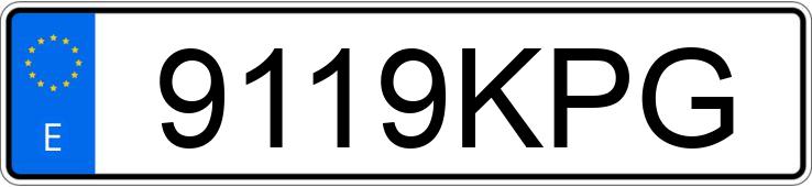 Numer rejestracyjny 9119KPG posiada MERCEDES GLE (166-292)