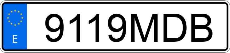 Numer rejestracyjny 9119MDB posiada HYUNDAI TUCSON