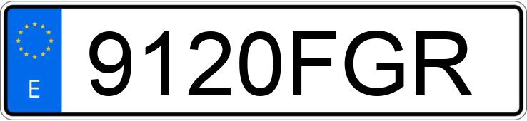 Numer rejestracyjny 9120FGR posiada SEAT ALTEA Numer rejestracyjny 9120FGR posiada SEAT ALTEA