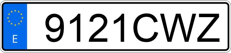 Numer rejestracyjny 9121CWZ posiada IVECO DAILY Numer rejestracyjny 9121CWZ posiada IVECO DAILY