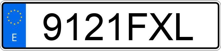 Numer rejestracyjny 9121FXL posiada SKODA FABIA Numer rejestracyjny 9121FXL posiada SKODA FABIA
