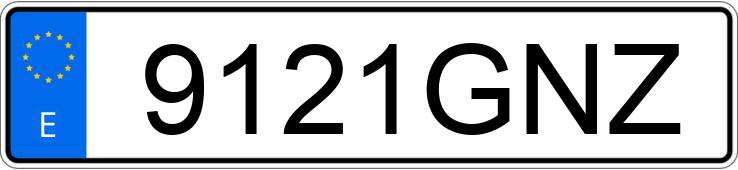 Numer rejestracyjny 9121GNZ posiada SEAT LEON Numer rejestracyjny 9121GNZ posiada SEAT LEON