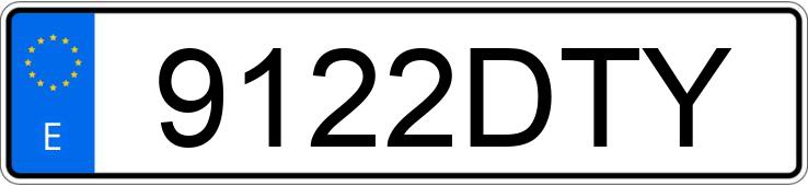 Numer rejestracyjny 9122DTY posiada TOYOTA RAV4 Numer rejestracyjny 9122DTY posiada TOYOTA RAV4