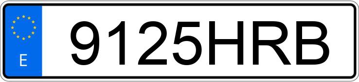 Numer rejestracyjny 9125HRB posiada AUDI A1 SPORTBACK