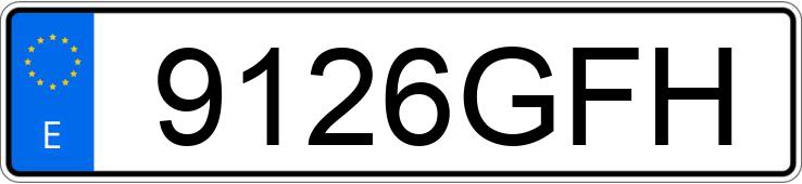 Numer rejestracyjny 9126GFH posiada RENAULT KANGOO EXPRESS CONFORT 1.5DCI 60 Numer rejestracyjny 9126GFH posiada RENAULT KANGOO EXPRESS CONFORT 1.5DCI 60