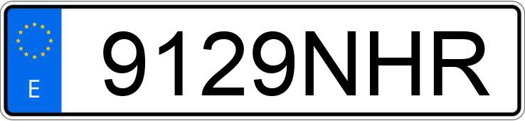 Numer rejestracyjny 9129NHR posiada ALPINE A290