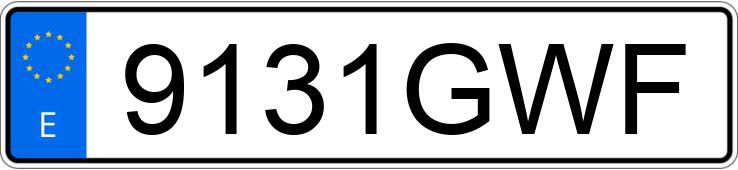 Numer rejestracyjny 9131GWF posiada AUDI A5 SPORTBACK Numer rejestracyjny 9131GWF posiada AUDI A5 SPORTBACK