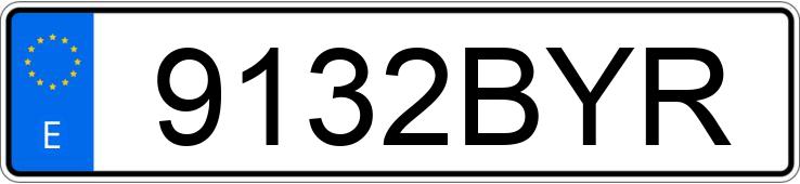 Numer rejestracyjny 9132BYR posiada SEAT LEON