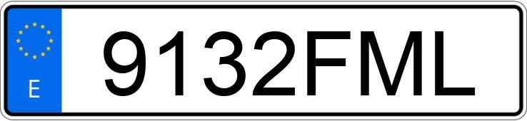 Numer rejestracyjny 9132FML posiada HYUNDAI GETZ