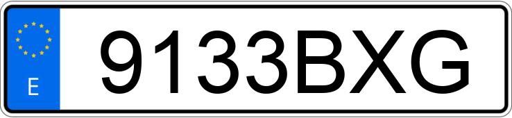 Numer rejestracyjny 9133BXG posiada PEUGEOT 205 Numer rejestracyjny 9133BXG posiada PEUGEOT 205