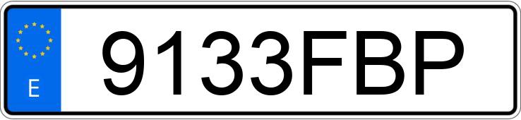 Numer rejestracyjny 9133FBP posiada SEAT LEON Numer rejestracyjny 9133FBP posiada SEAT LEON