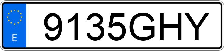 Numer rejestracyjny 9135GHY posiada YAMAHA XVS 1100