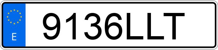 Numer rejestracyjny 9136LLT posiada MERCEDES S (222)