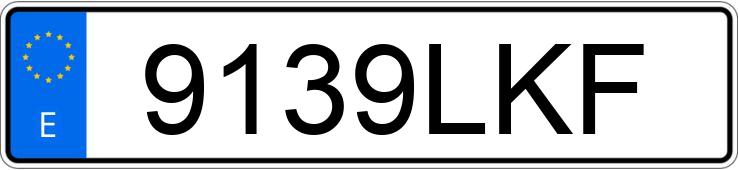 Numer rejestracyjny 9139LKF posiada OPEL VIVARO